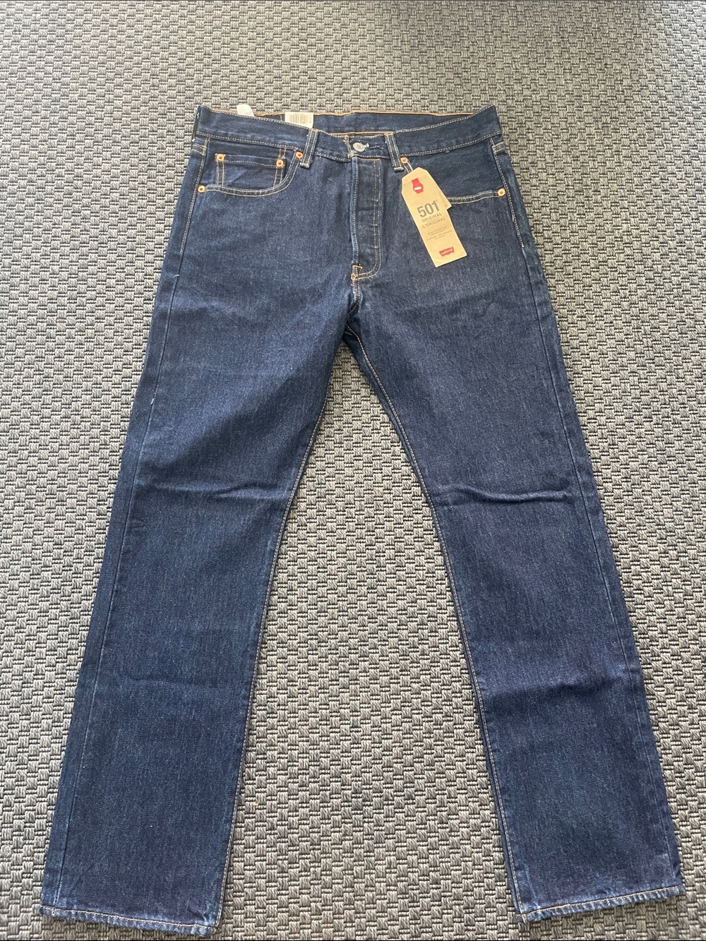 Levi's 501 Original Fit Men's Jeans - Dark Blue